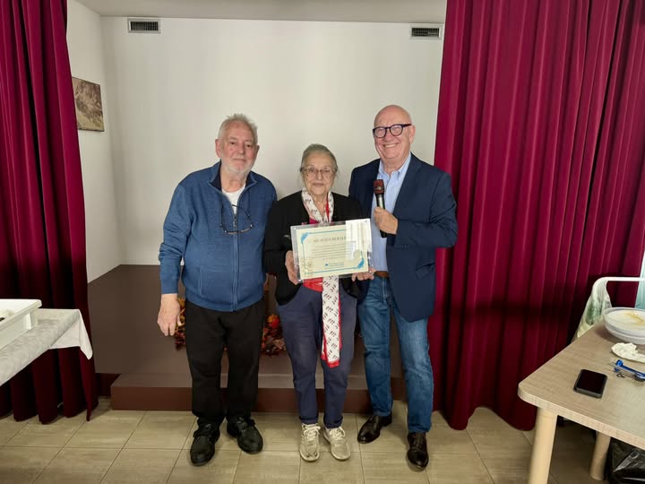 Un riconoscimento speciale per Alida Beraldo